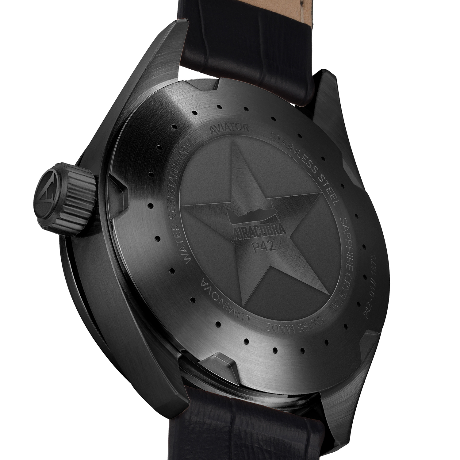 zegarek Aviator V12251574 kwarcowy męski Airacobra AIRACOBRA P42 BIG DATE Quartz - miniatura 3
