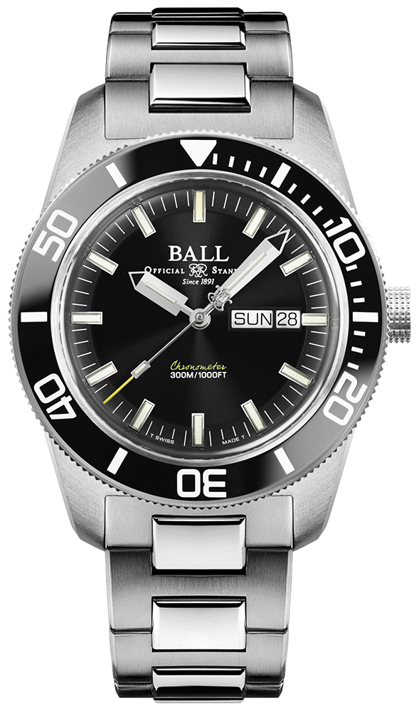 Engineer Master II Skindiver Heritage Automatic Chronometer Ball DM3308A-SC-BK 