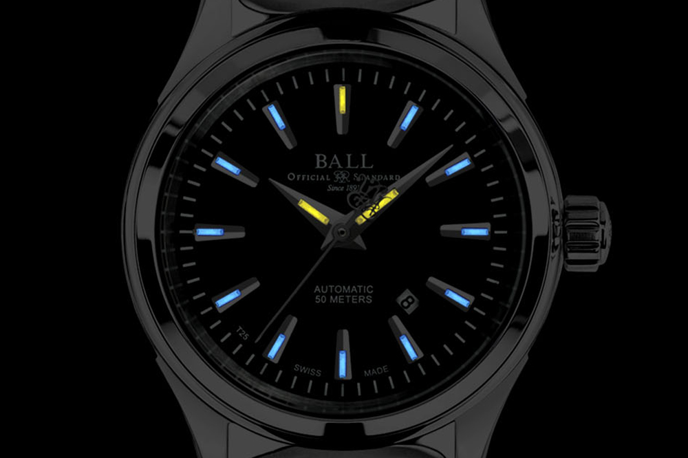 Ball NL2098C-S3J-BK damski zegarek Fireman bransoleta - miniatura 3