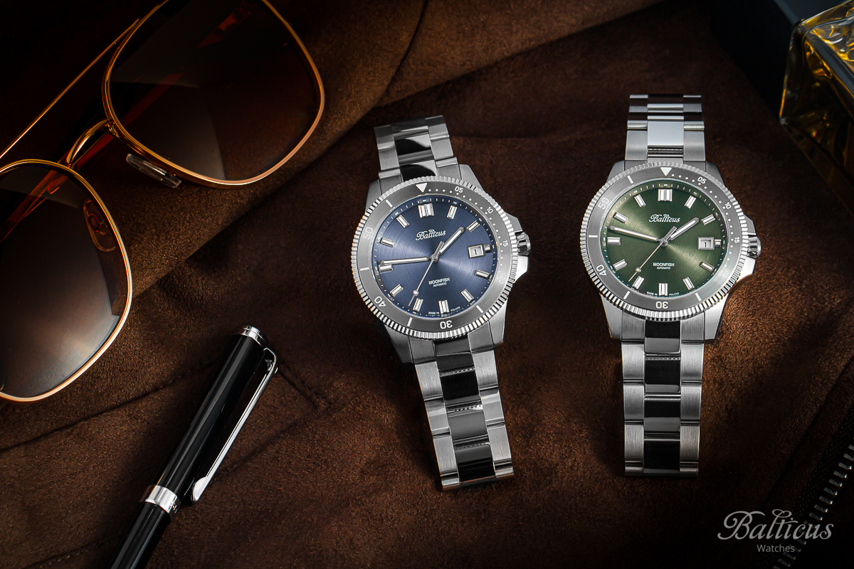 zegarek Balticus BLT-BTMFGR Moonfish - Green - Limited Edition 100szt Moonfish szafirowe - miniatura 11