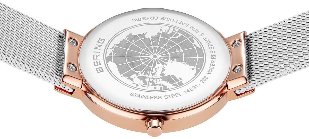 zegarek Bering 14531-266 różowe złoto Classic - miniatura 7