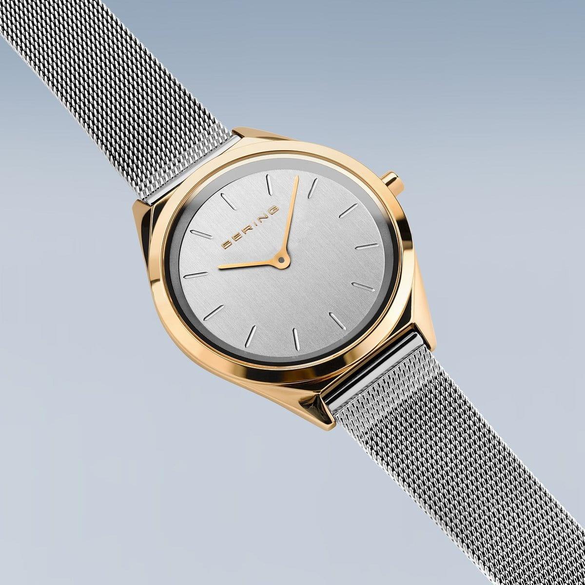 zegarek Bering 17031-010 złoty Ultra Slim - miniatura 5