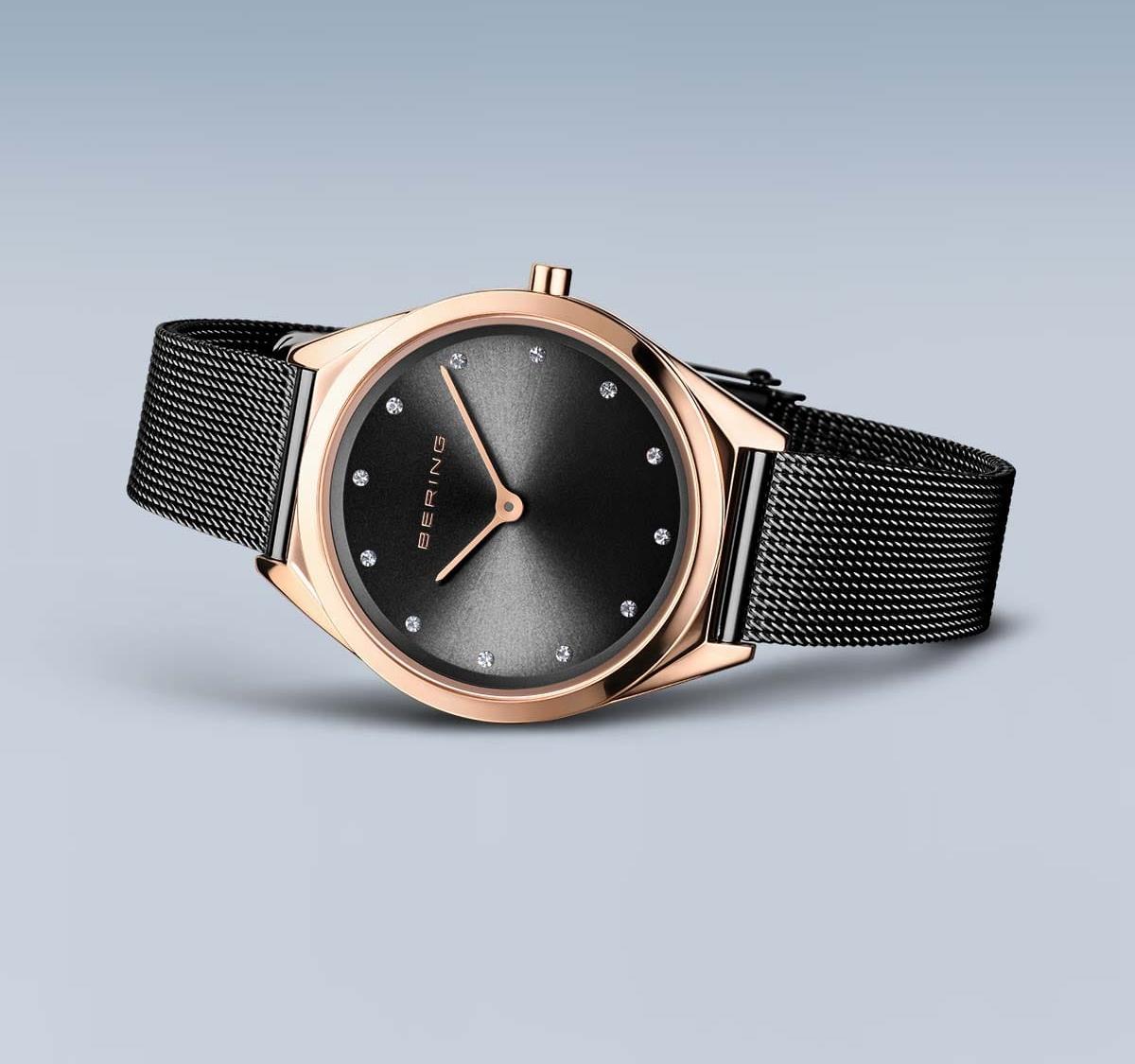 zegarek Bering 17031-162 różowe złoto Ultra Slim - miniatura 7