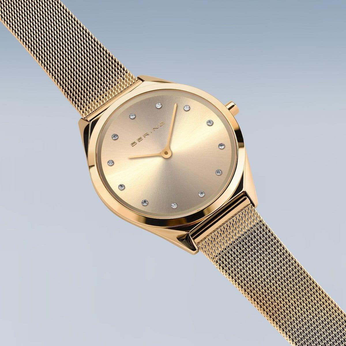 zegarek Bering 17031-333 złoty Ultra Slim - miniatura 7
