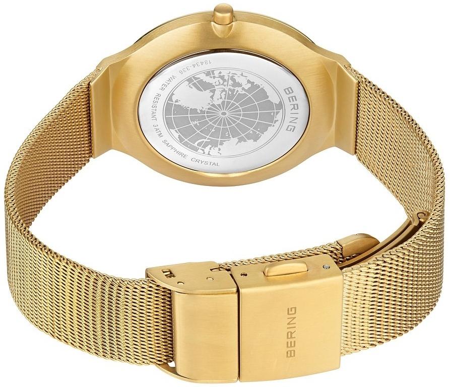 zegarek Bering 18434-336 złoty Ultra Slim - miniatura 7