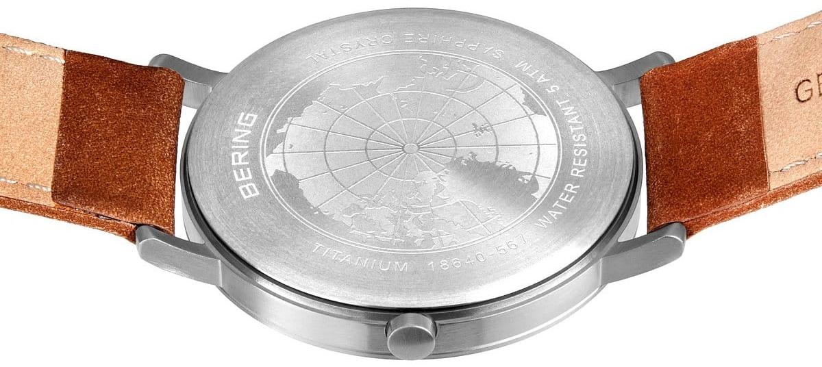 zegarek Bering 18640-567 kwarcowy męski Titanium - miniatura 11