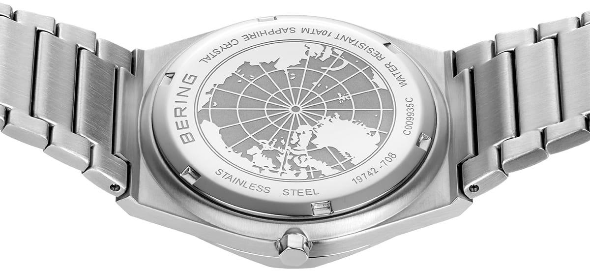 zegarek Bering 19742-708 srebrny Classic - miniatura 7
