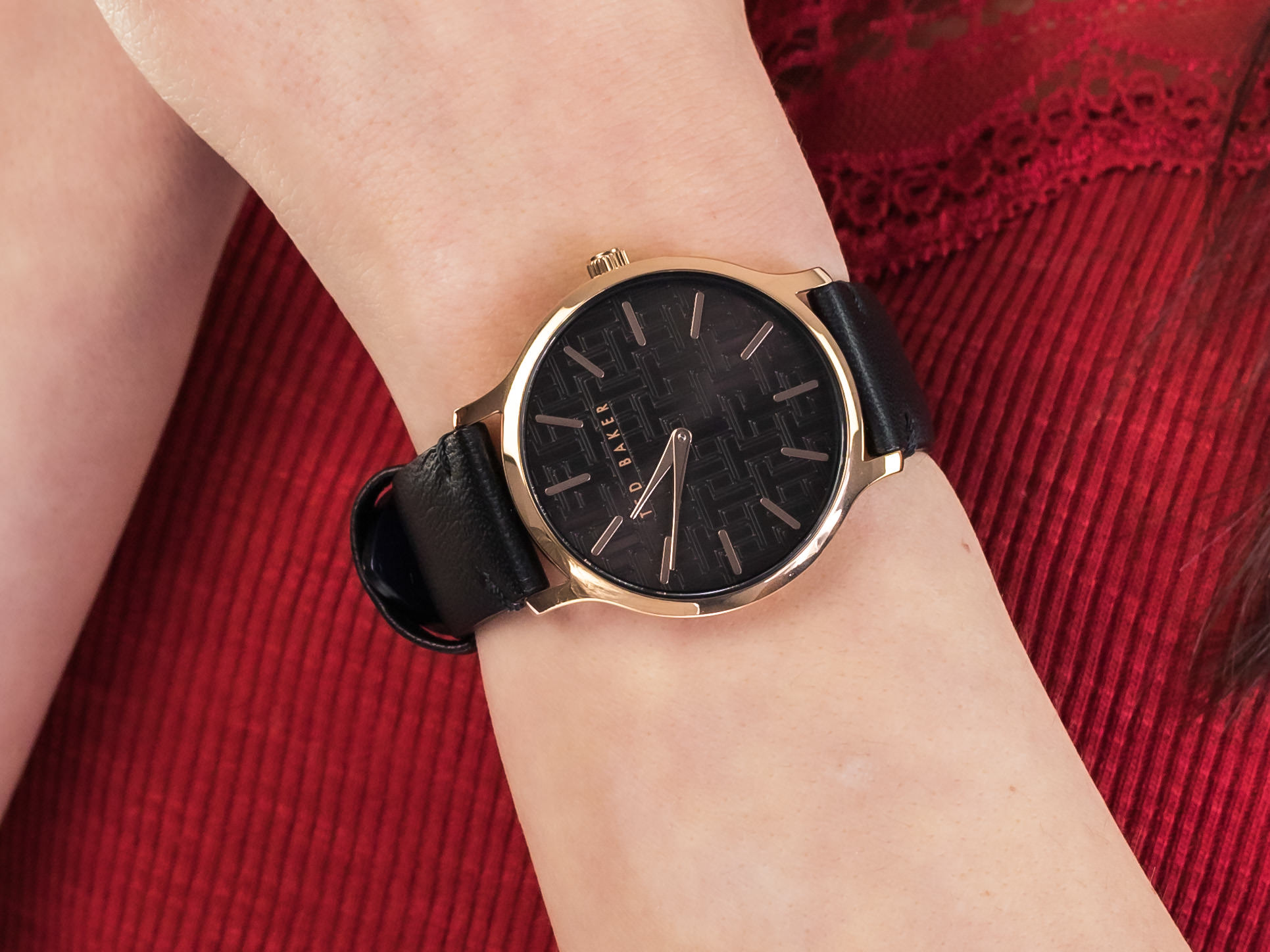 Ted Baker BKPPOF902 Popieya zegarek klasyczny pasek - miniatura 2