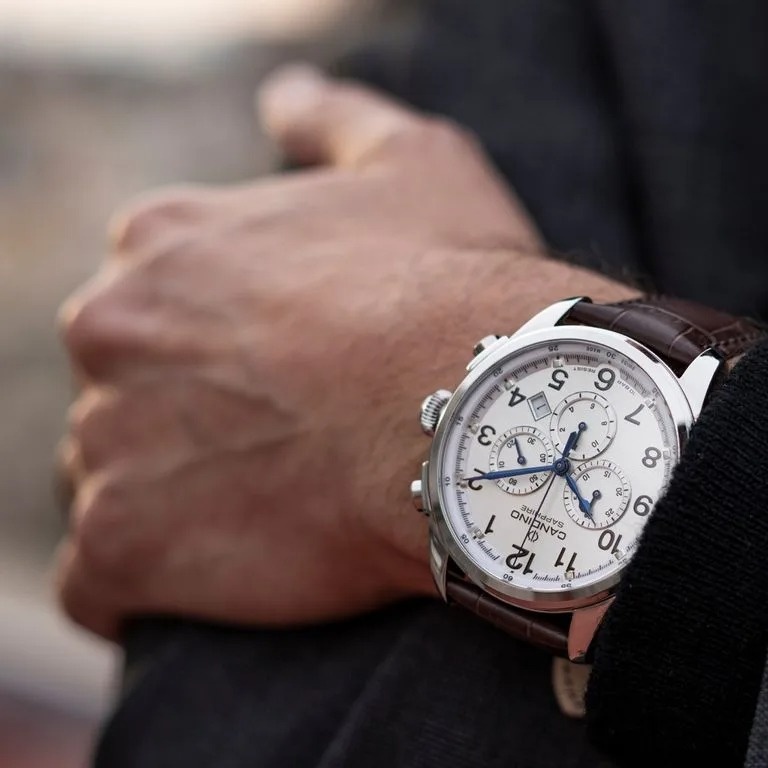 zegarek Candino C4745-1 męski z chronograf GENTS SPORT CHRONOS - miniatura 2