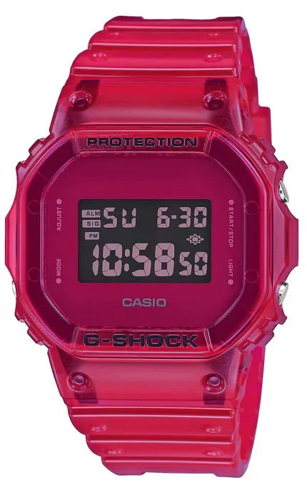 Zegarek Casio Color Skeleton DW-5600SB-4ER-POWYSTAWOWY - zdjęcie 1