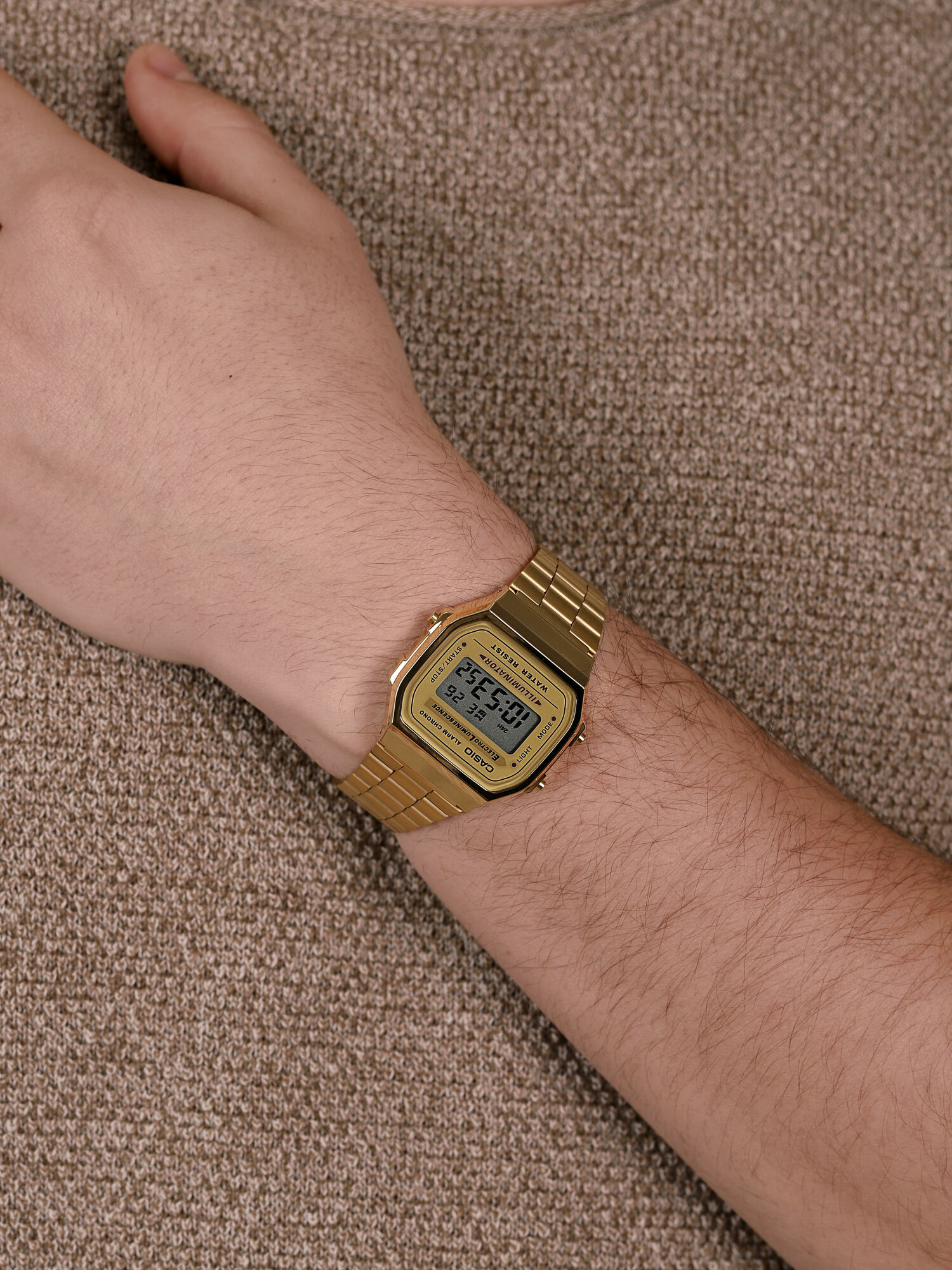 Unisex Casio Casio Vintage A168WG-9EF - hover