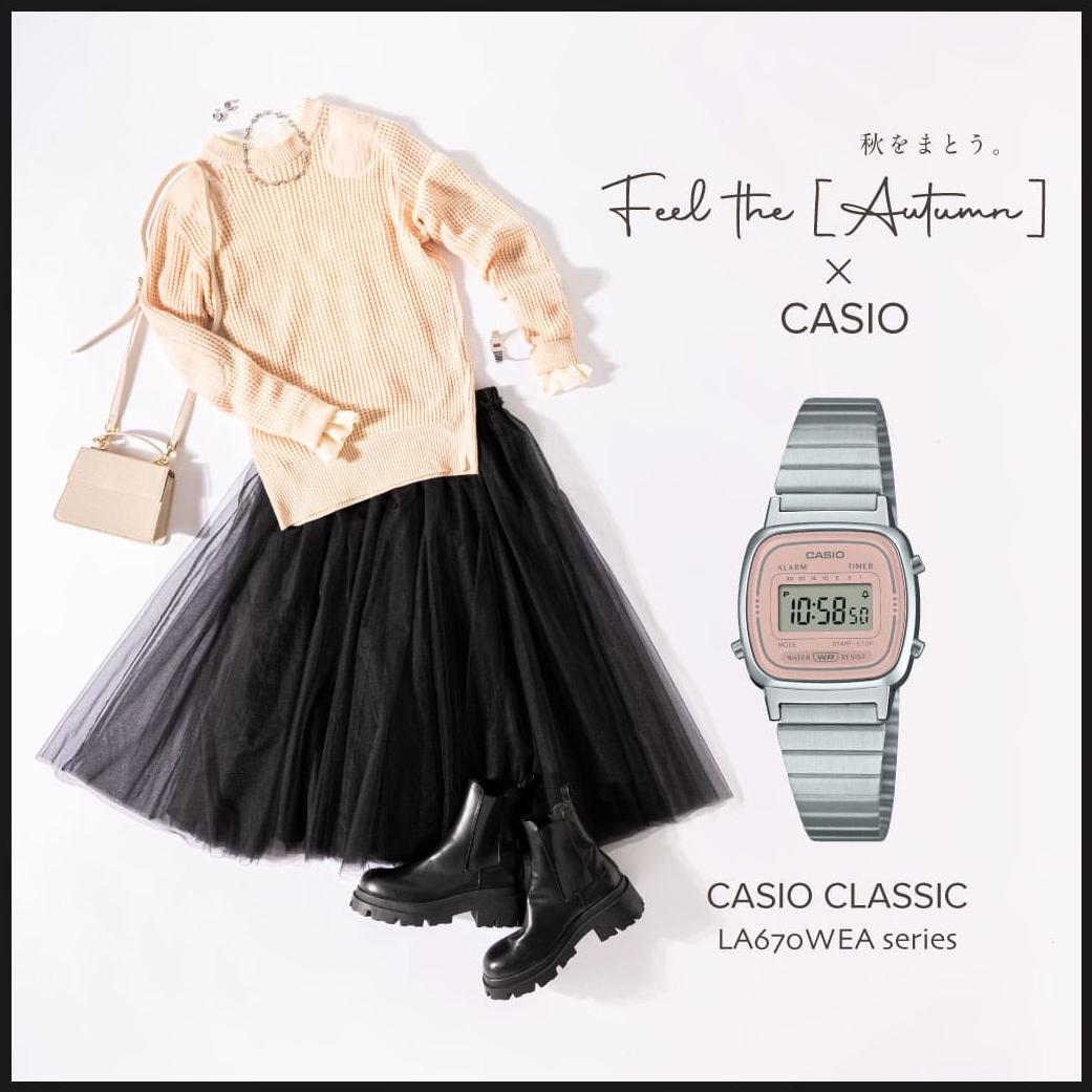 zegarek Casio Vintage LA670WEA-4A2EF kwarcowy damski VINTAGE Mini Mini - miniatura 8