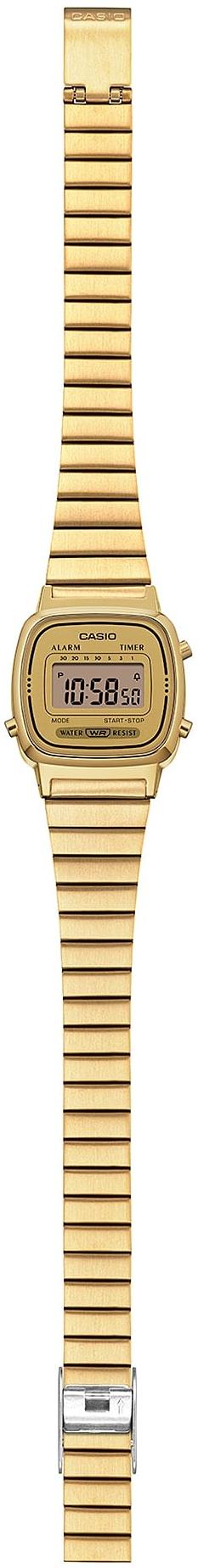 zegarek Casio Vintage LA670WEGA-9EF Mini VINTAGE Mini mineralne - miniatura 9