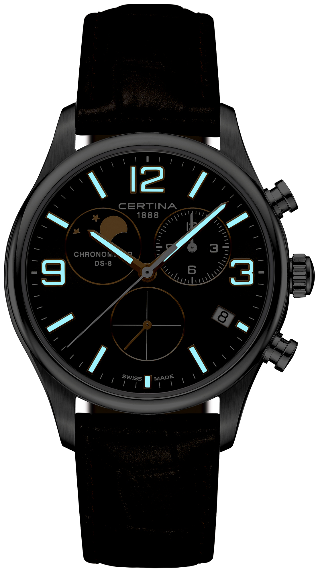 DS-8 Chronograph Moonphase 42mm Certina C033.460.16.087.00 - hover