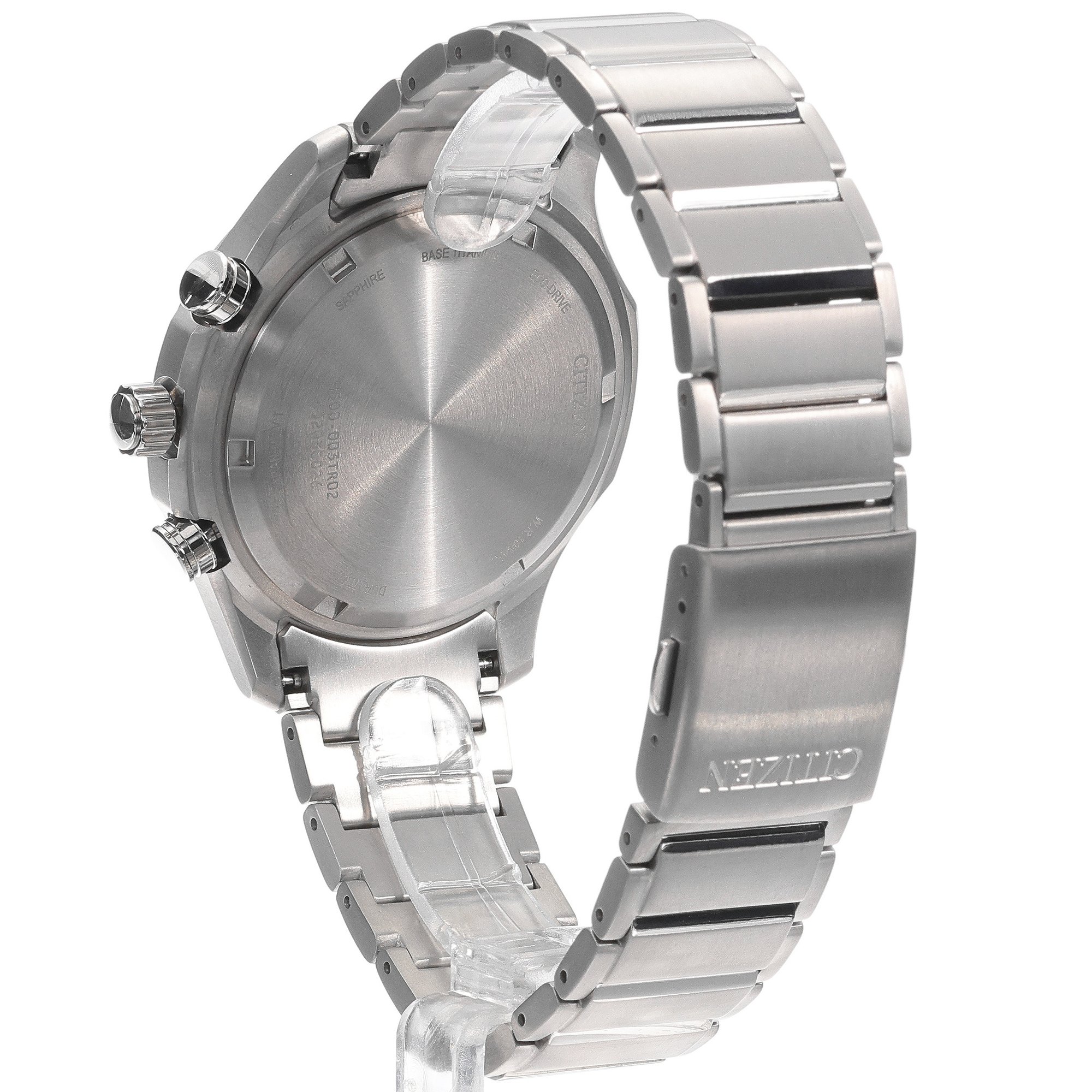 zegarek Citizen AT2530-85L Super Titanium męski z tachometr Titanium - miniatura 4