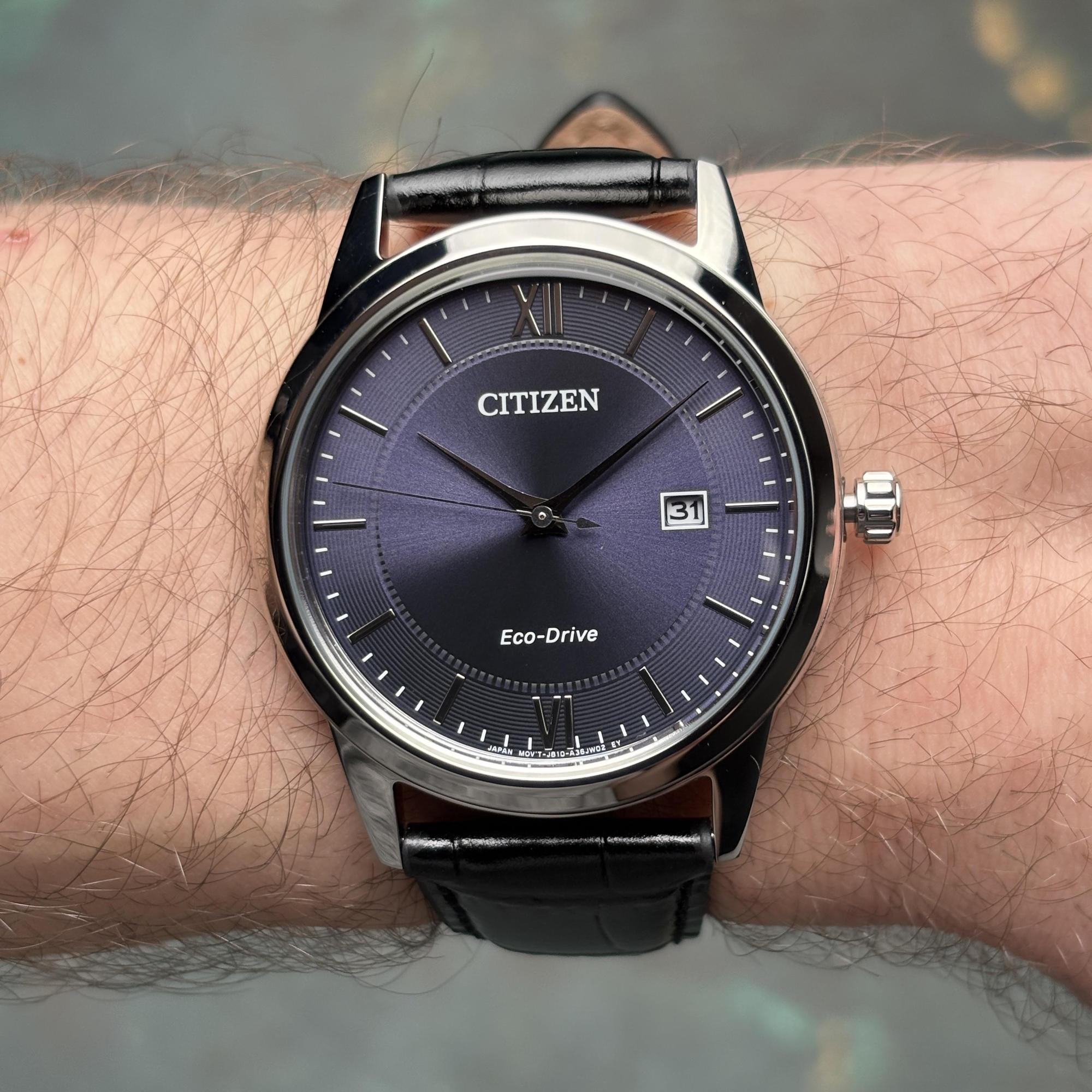 zegarek Citizen AW1780-17L srebrny Ecodrive - miniatura 7