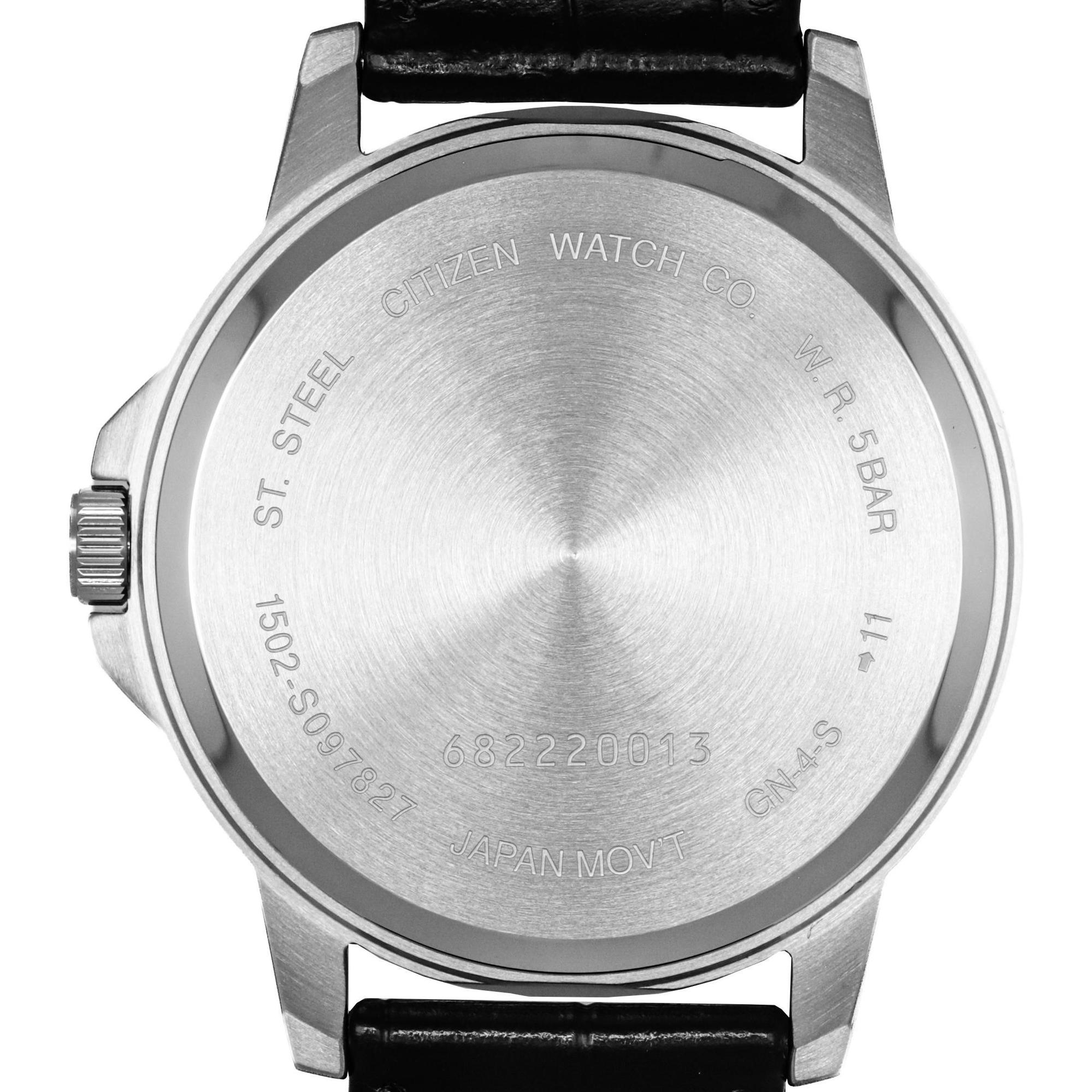 zegarek Citizen BF2011-01EC srebrny Leather - miniatura 5