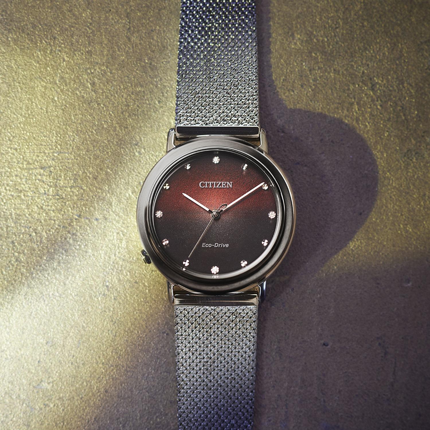 zegarek Citizen EM1007-47E solar Lady - miniatura 15