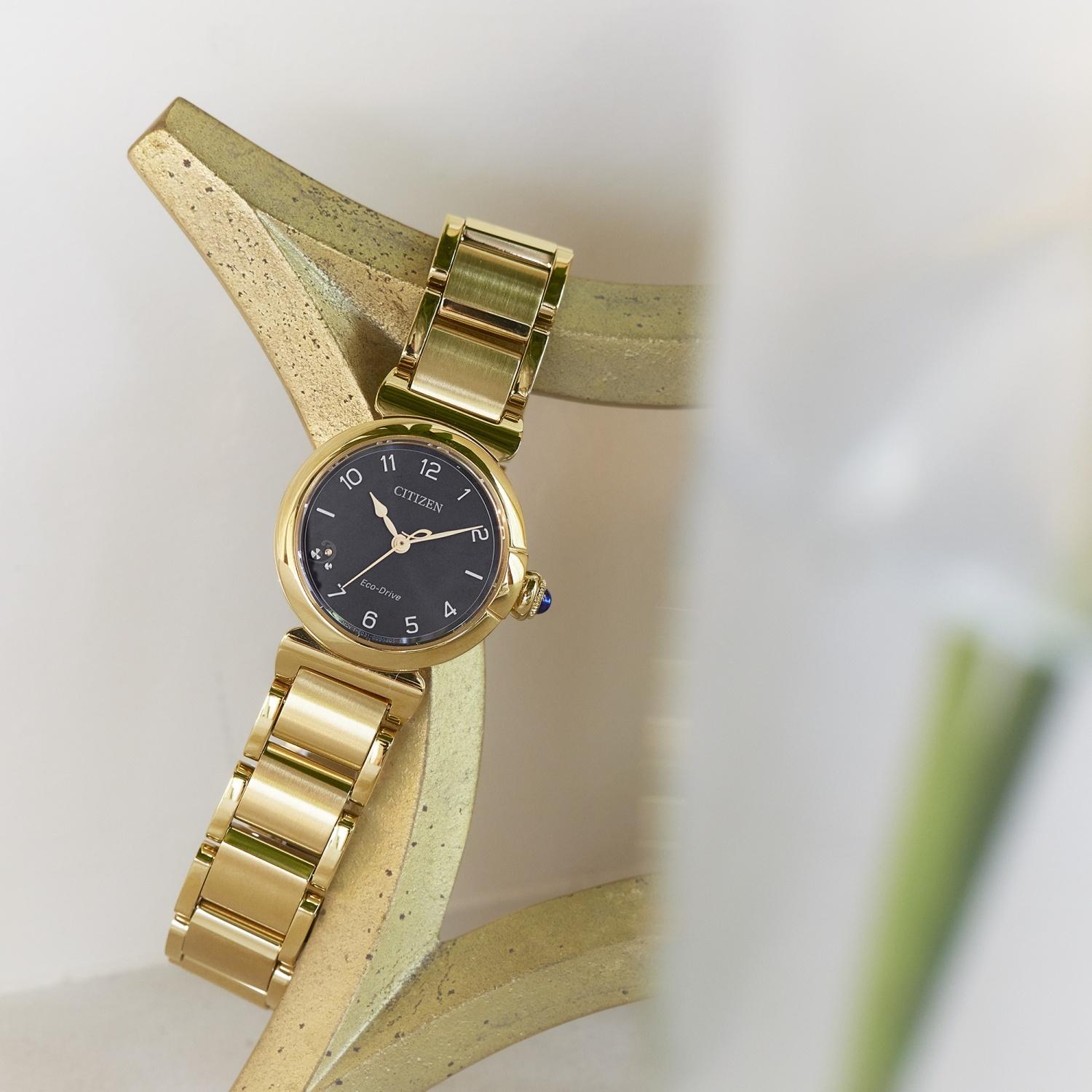 zegarek Citizen EM1132-88H złoty Ecodrive - miniatura 8