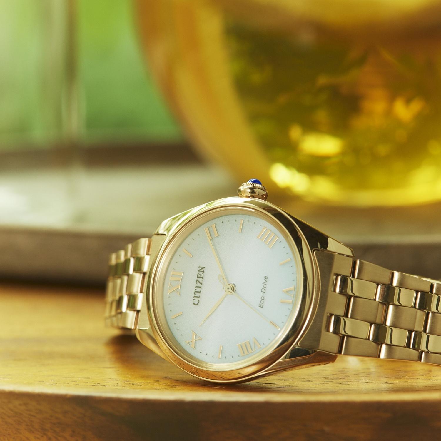 zegarek Citizen EM1143-81X różowe złoto Ecodrive - miniatura 7