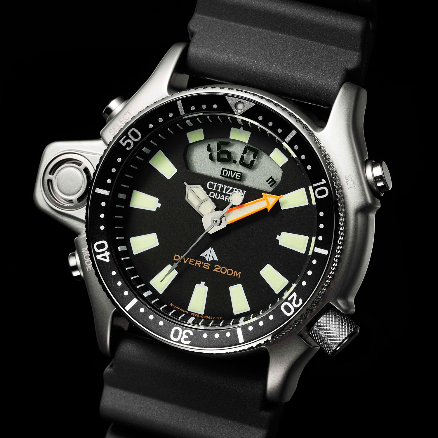 zegarek Citizen JP2000-08E srebrny Promaster - miniatura 4