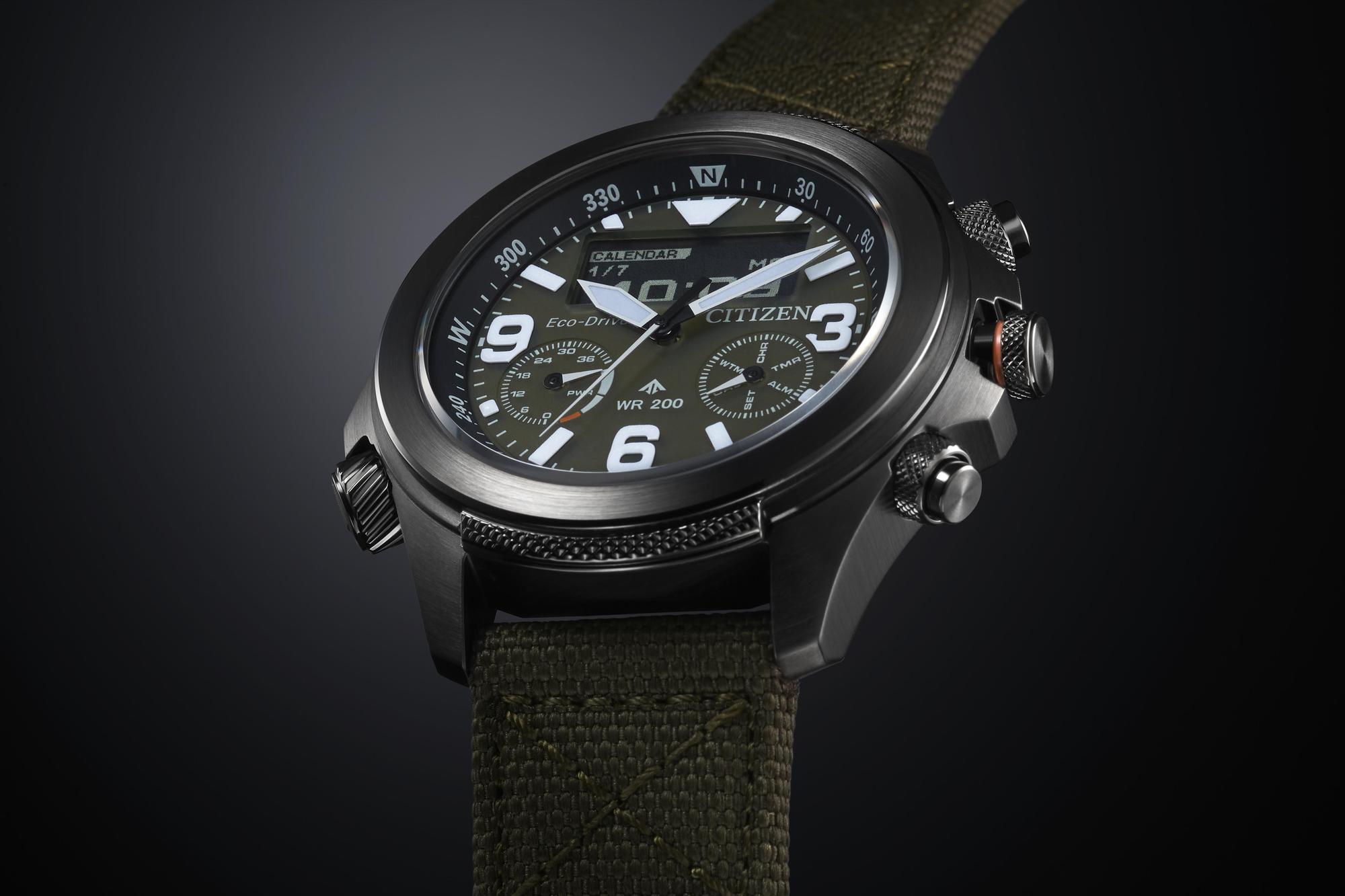 zegarek Citizen JV1005-02W szary Promaster - miniatura 9