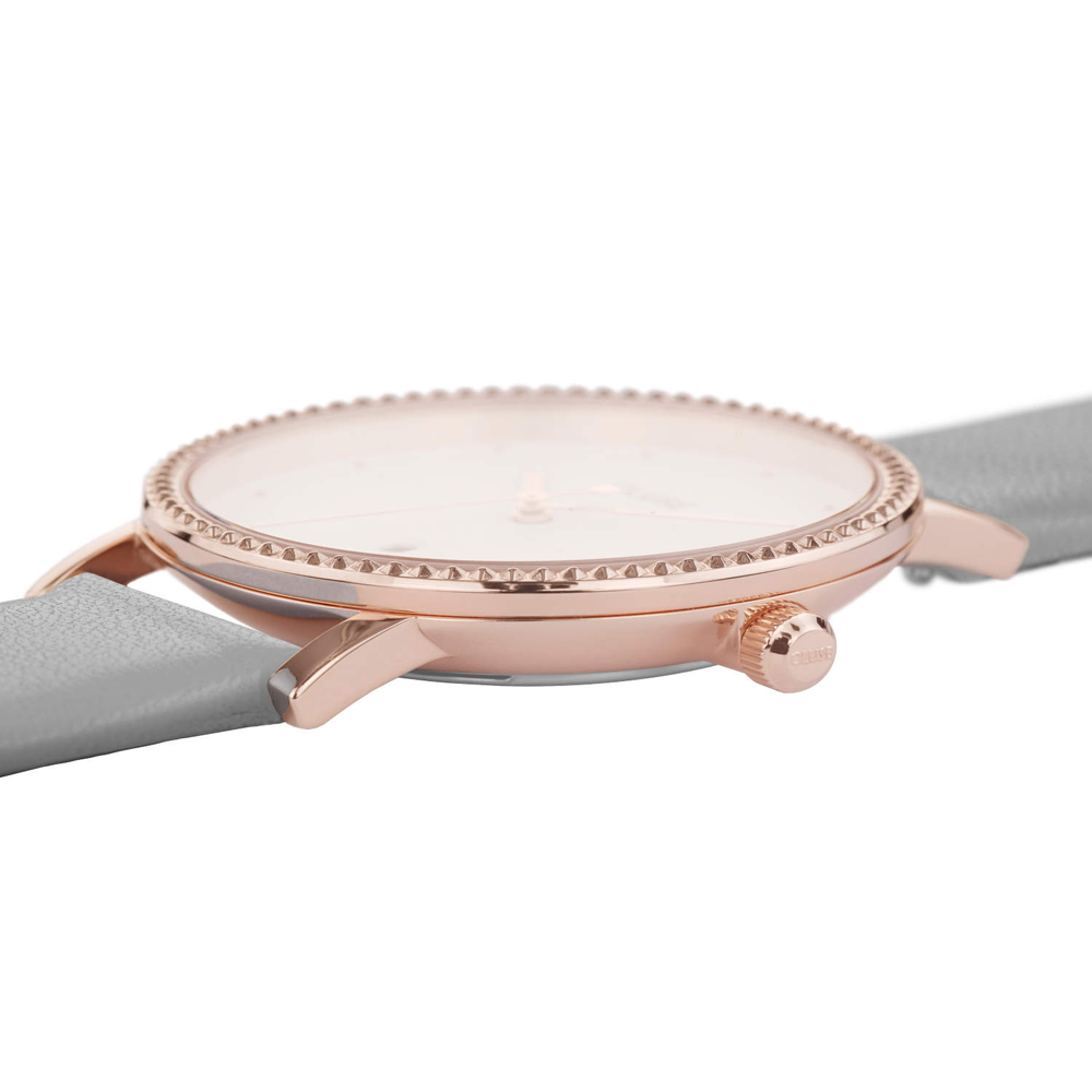 Cluse CL63001 zegarek złoty fashion/modowy Le Couronnement pasek - miniatura 3