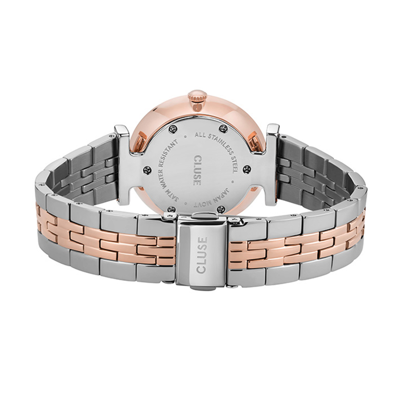 zegarek Cluse CW0101208015 kwarcowy damski Triomphe Rose Gold White Pearl - miniatura 3