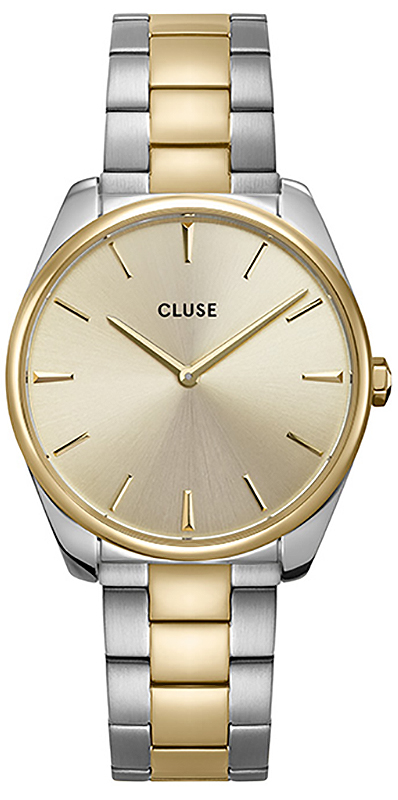 bransoleta Silver/Gold Steel Bicolour Cluse CW0101212004 