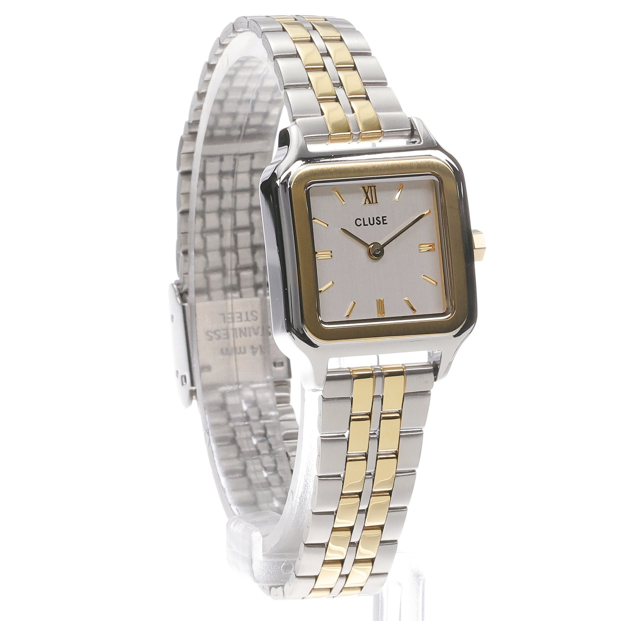 zegarek Cluse CW11801 Gracieuse Petite White Silver Gold Gracieuse mineralne - miniatura 3