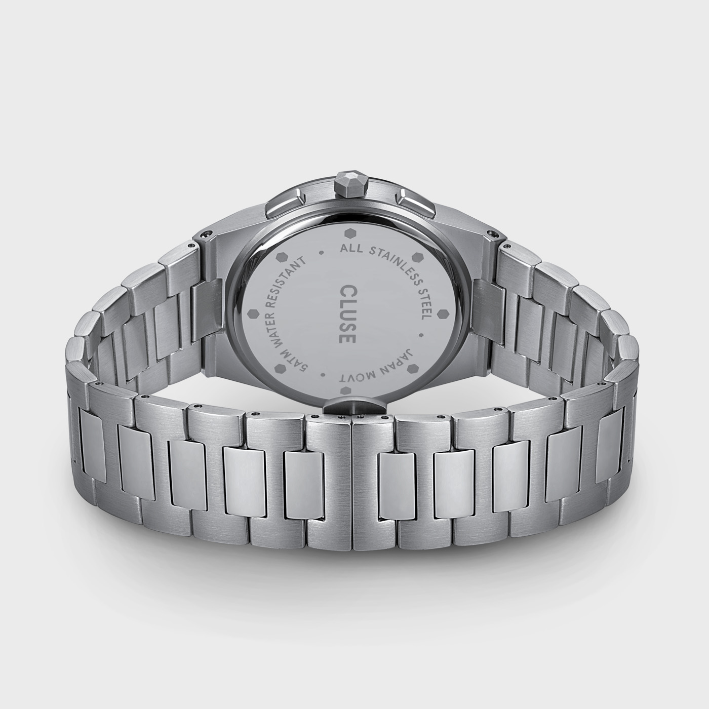 zegarek Cluse CW20801 Chrono Steel Blue/Silver męski z chronograf Vigoureux - miniatura 3