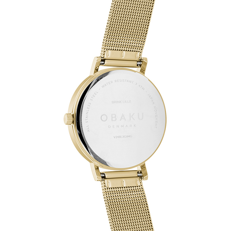 Obaku Denmark V248LXGIMG damski zegarek Slim bransoleta - miniatura 7