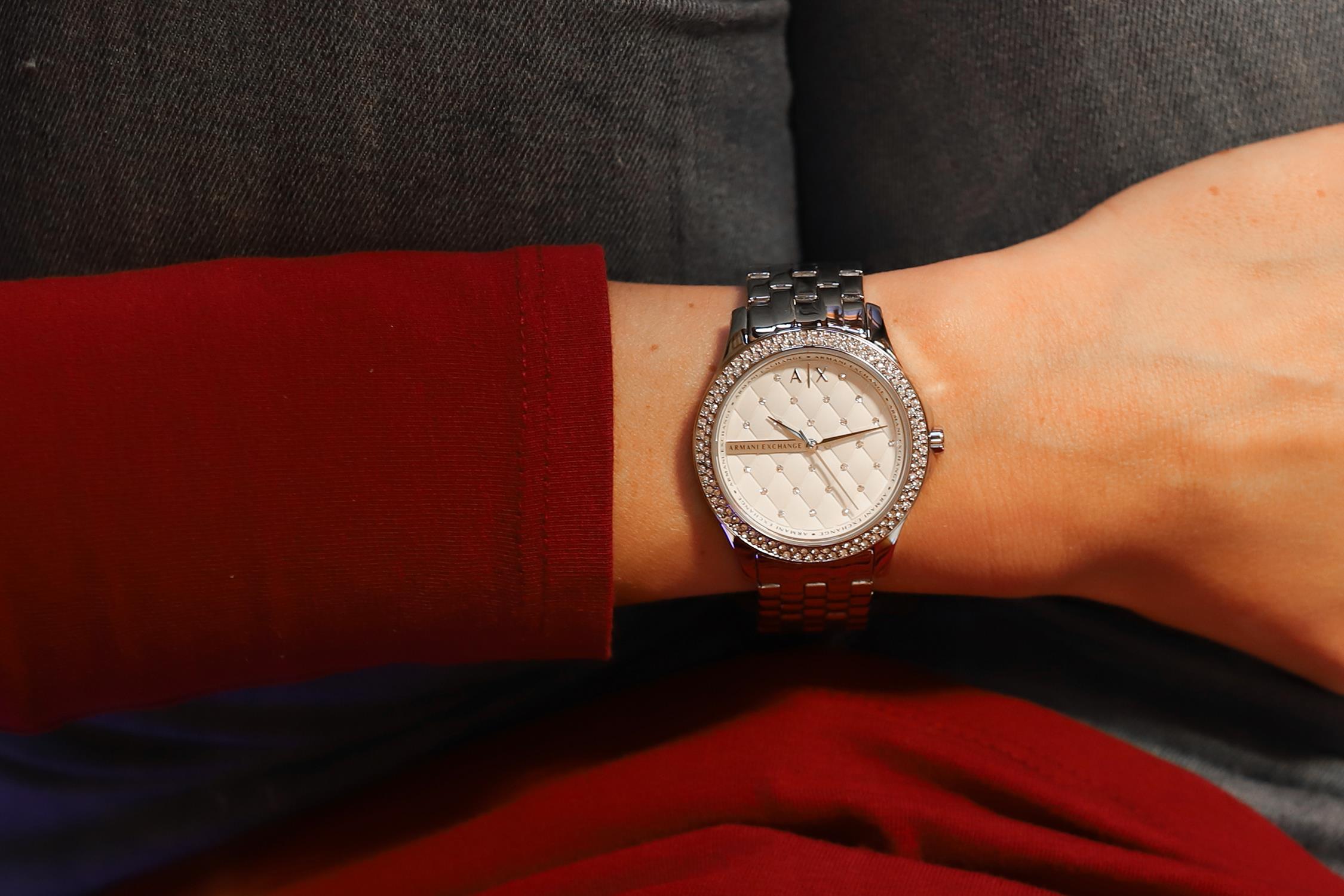 zegarek Armani Exchange AX5215 srebrny Fashion - miniatura 5