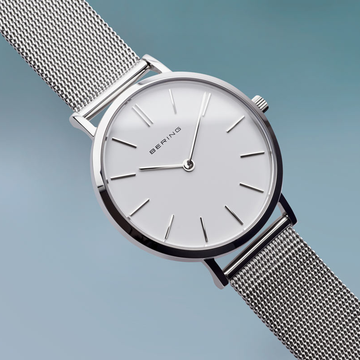 Bering 14134-004 zegarek srebrny klasyczny Classic bransoleta - miniatura 6