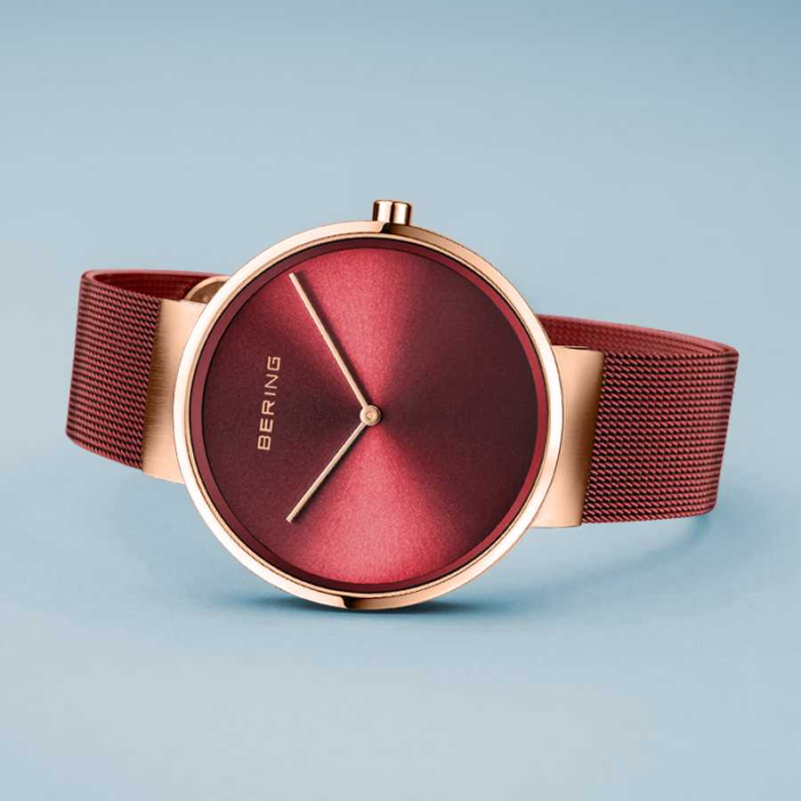 Bering 14539-363 zegarek różowe złoto fashion/modowy Classic bransoleta - miniatura 3