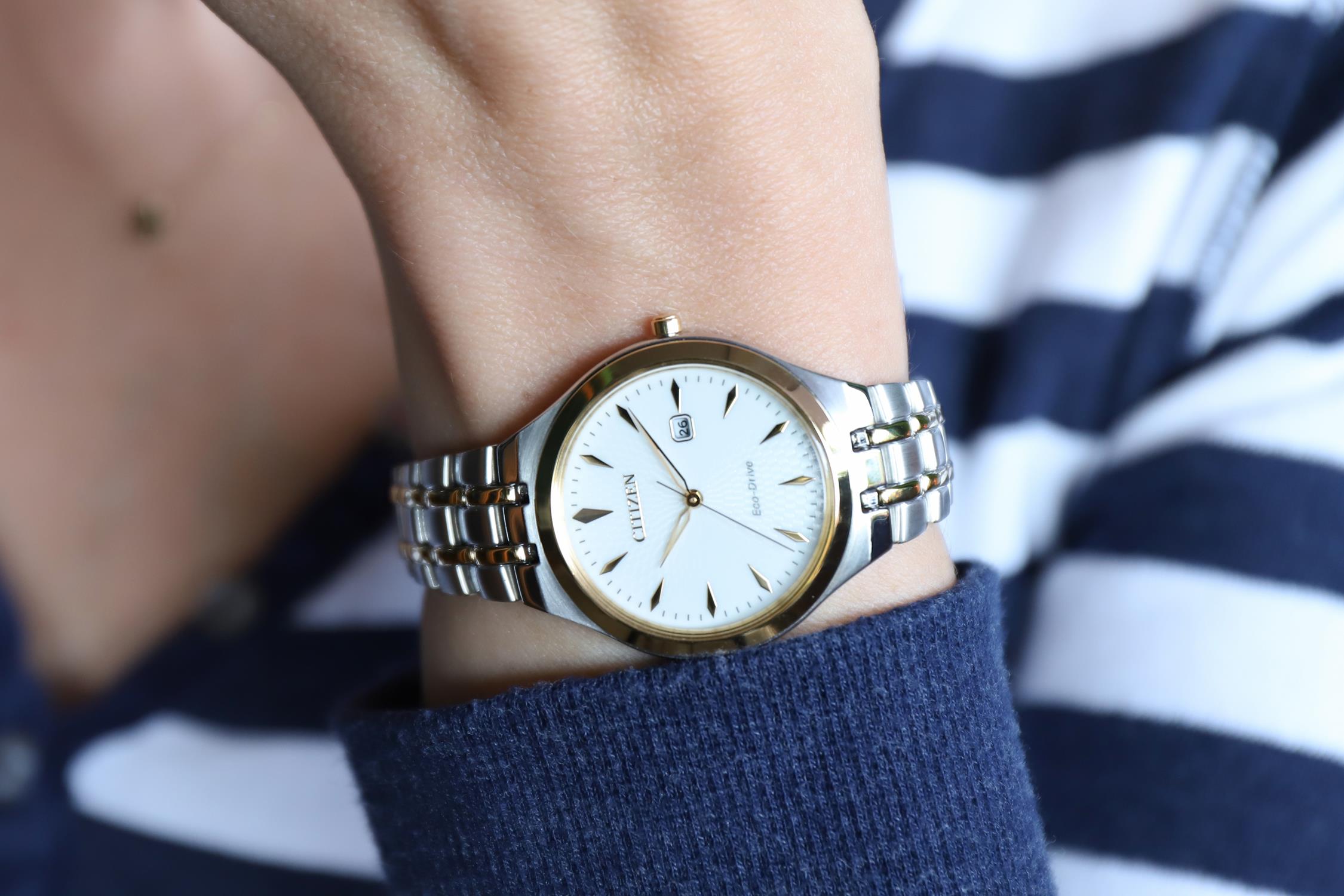 Citizen EW2494-89B Elegance zegarek damski elegancki mineralne - miniatura 4