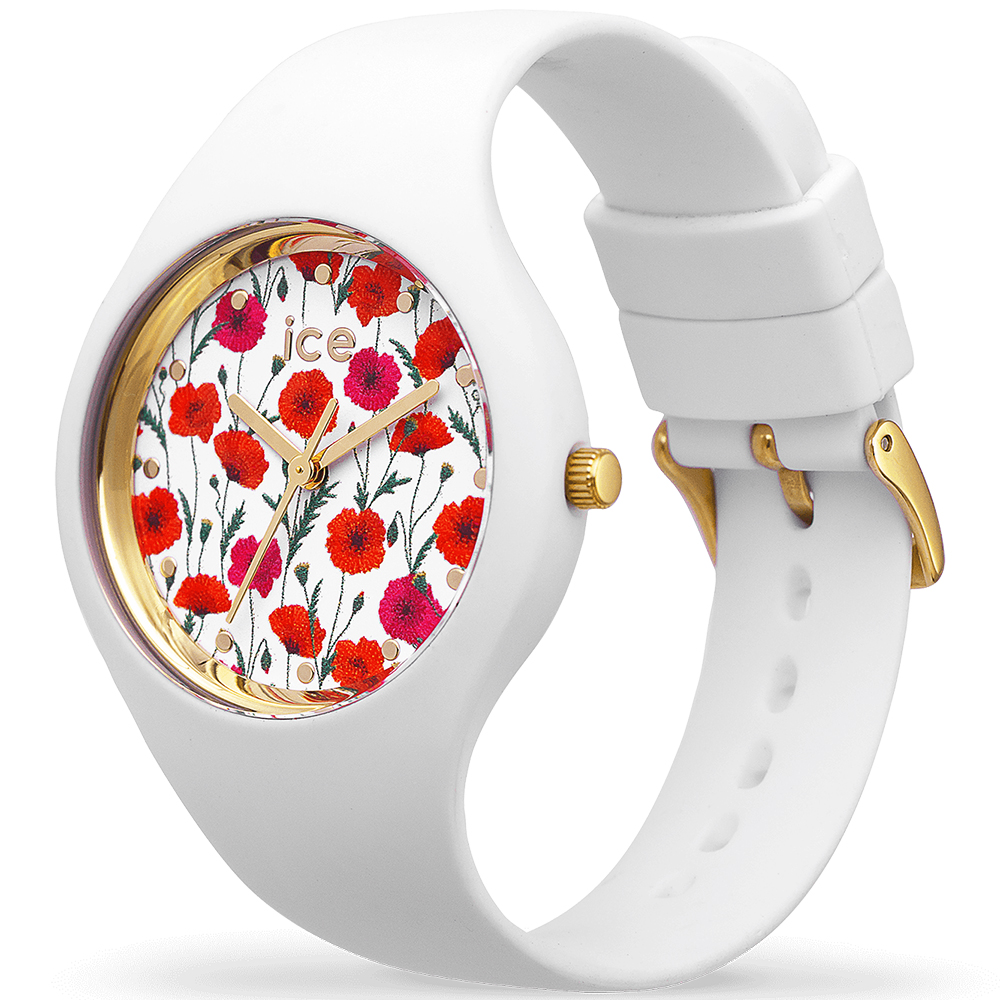 ICE Watch ICE.016657 zegarek biały fashion/modowy Ice-Flower pasek - miniatura 3
