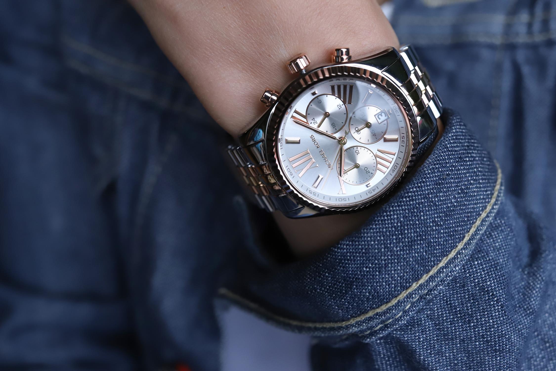 Michael Kors MK5735 Lexington LEXINGTON zegarek damski fashion/modowy mineralne - miniatura 6
