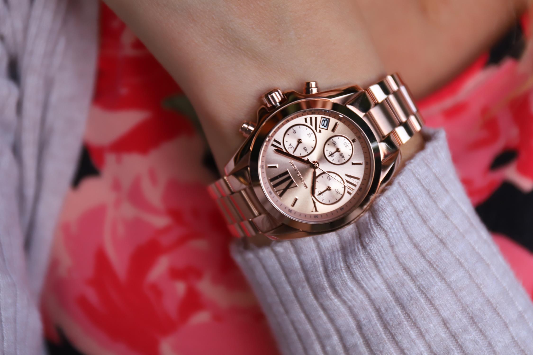 zegarek Michael Kors MK5799 MINI BRADSHAW Mini Bradshaw mineralne - miniatura 7