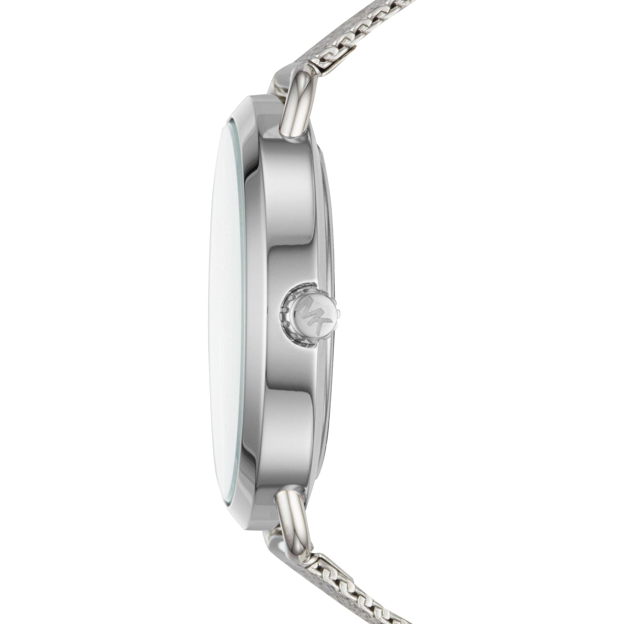Michael Kors MK3843 zegarek srebrny fashion/modowy Portia bransoleta - miniatura 3