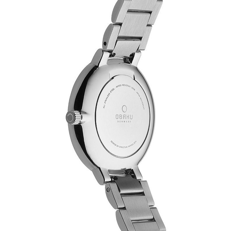 Obaku Denmark V189LXCPSC damski zegarek Slim bransoleta - miniatura 6