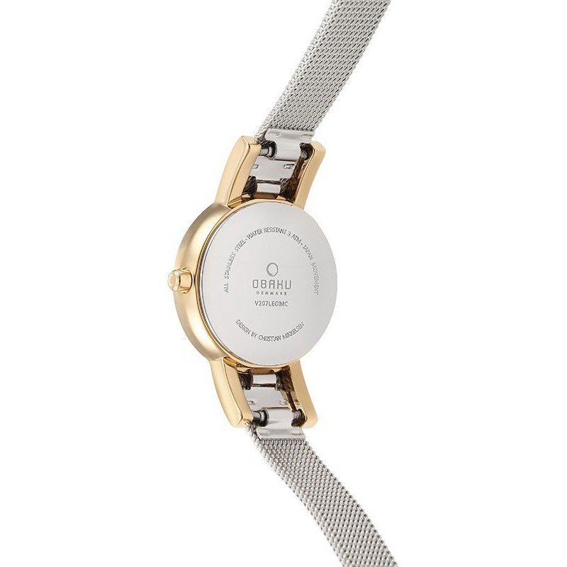 Obaku Denmark V207LEGIMC damski zegarek Slim bransoleta - miniatura 3