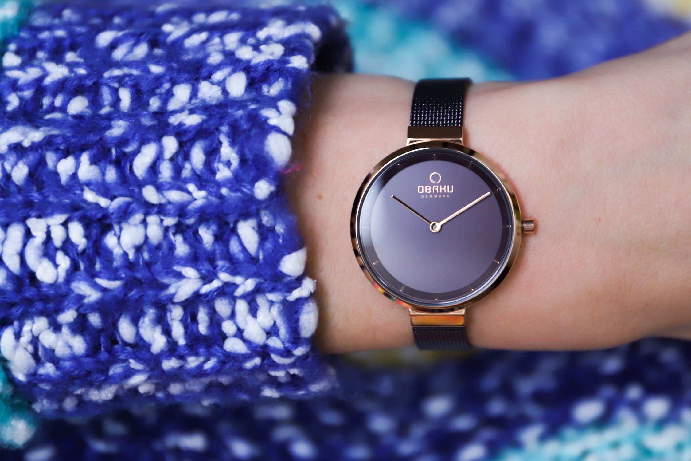 Obaku Denmark V225LXVNMN damski zegarek Slim bransoleta - miniatura 4
