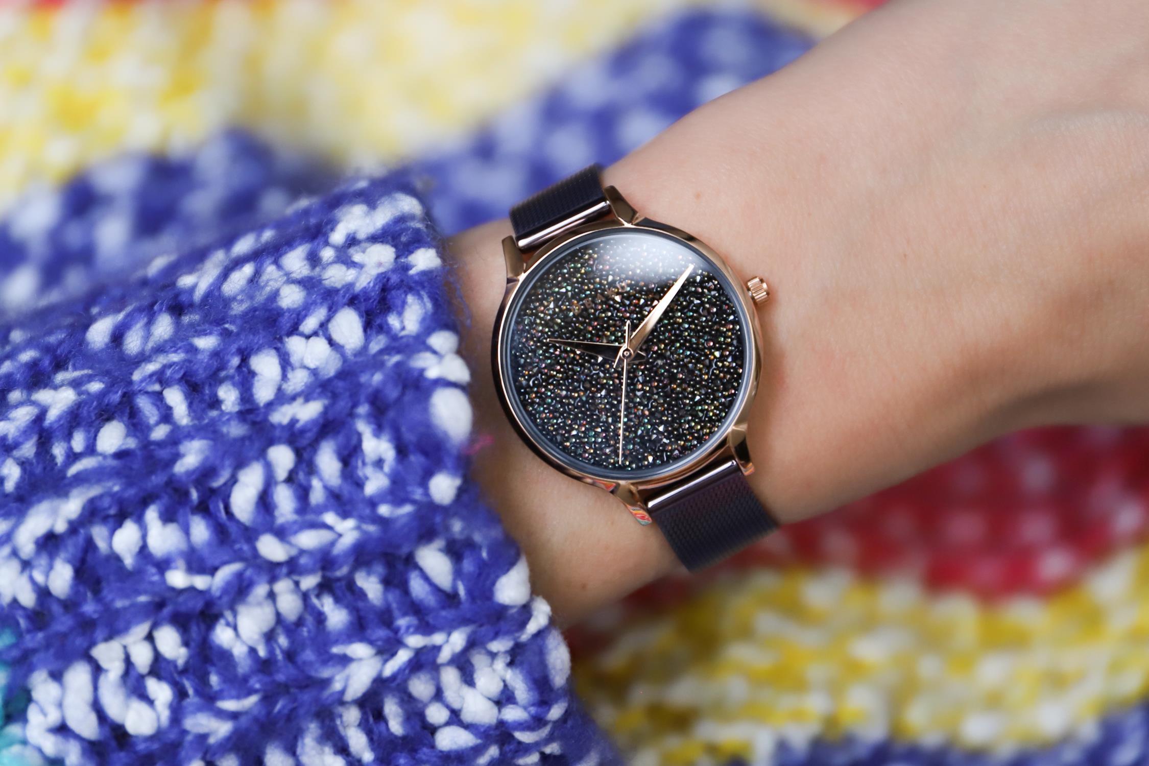 Obaku Denmark V238LXVNMN zegarek różowe złoto klasyczny Slim bransoleta - miniatura 3