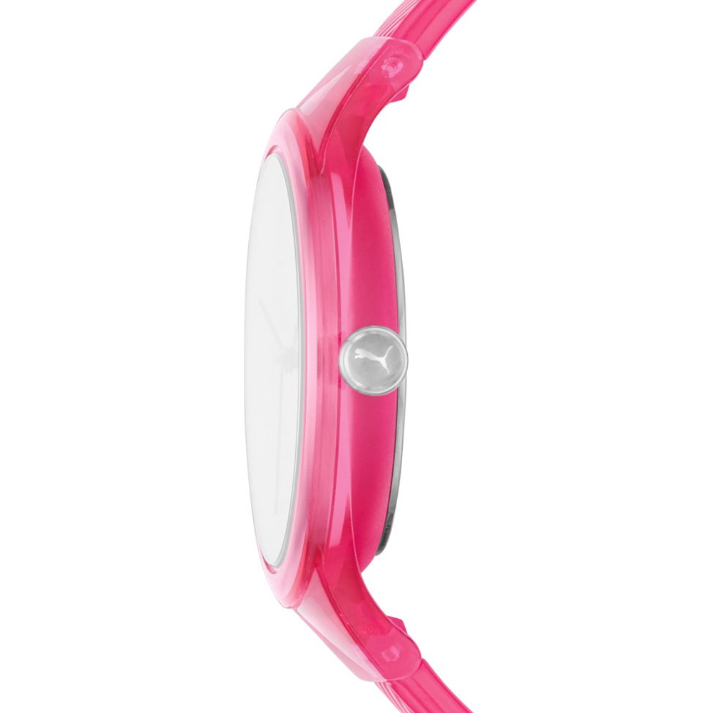 Puma P1024 zegarek różowy klasyczny Reset pasek - miniatura 3