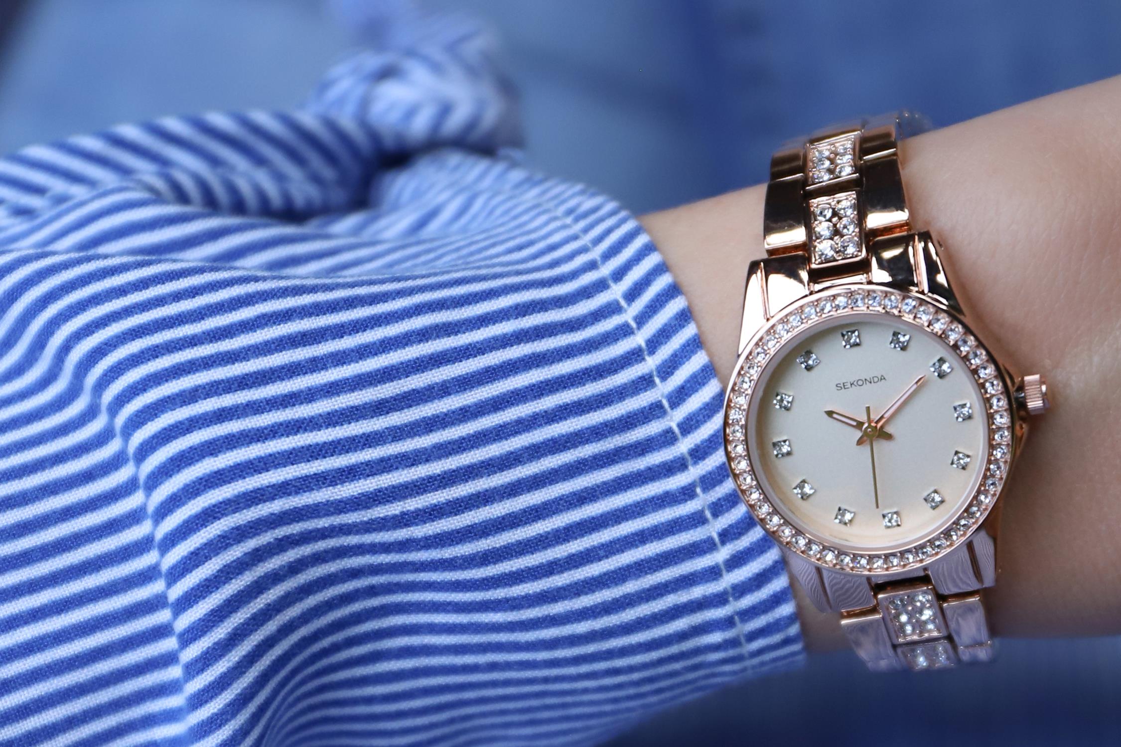 Sekonda SEK.2034 Classic klasyczny zegarek różowe złoto - miniatura 7