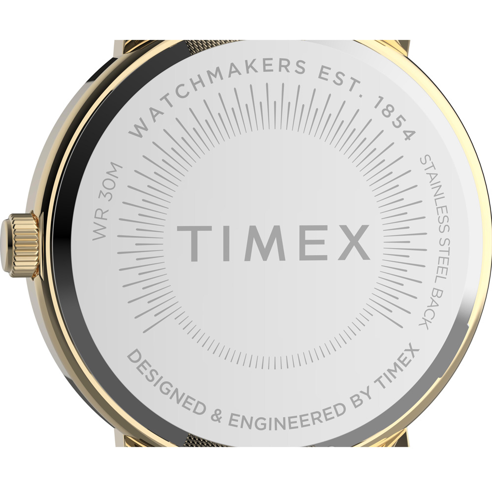 Timex TW2U05400 zegarek złoty klasyczny Originals bransoleta - miniatura 5