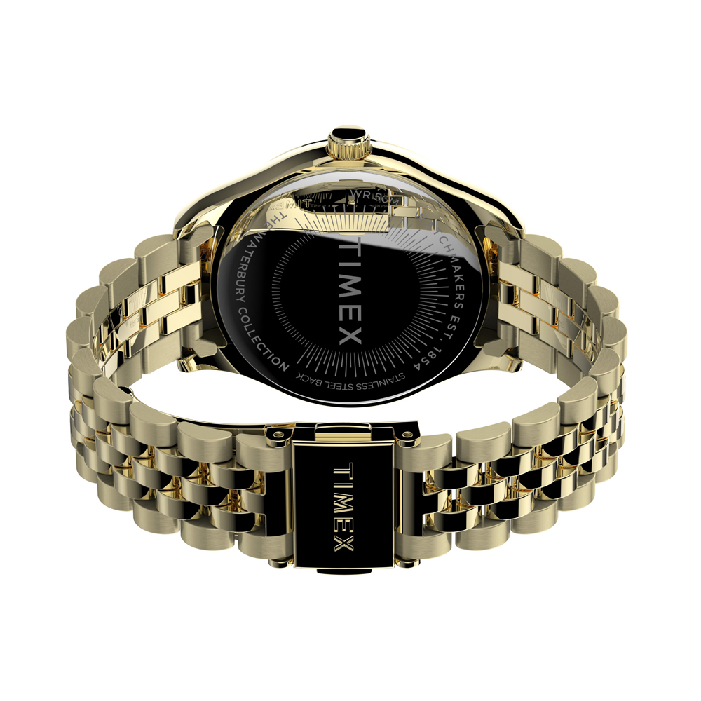 Timex TW2T87100 zegarek damski klasyczny Waterbury bransoleta - miniatura 8