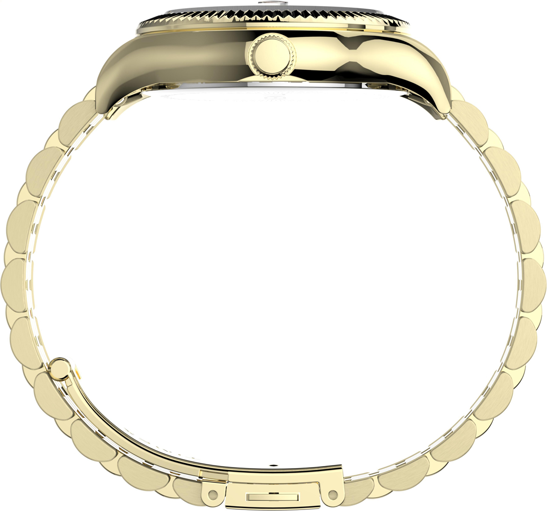 Timex TW2T87100 Waterbury Waterbury klasyczny zegarek złoty - miniatura 7