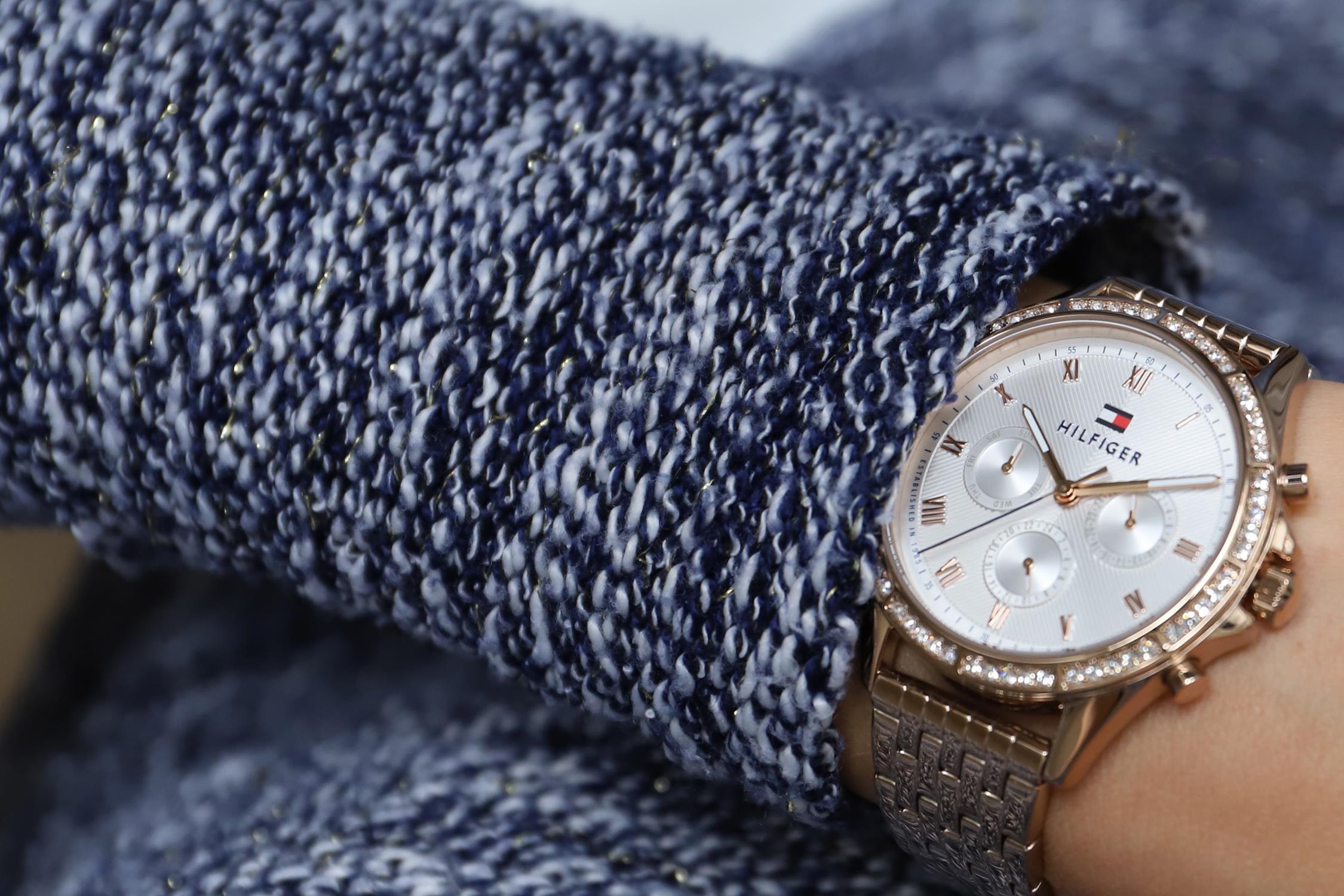 zegarek Tommy Hilfiger 1782143 różowe złoto Damskie - miniatura 5